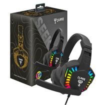 Headset Gamer Night Seek Clanm Led Rainbow Preto 50Hz~10KHz Omnidirecional 20Hz~20Hz Cabo 1,75m