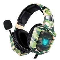 Headset Gamer Onikuma RGB, USB, Drivers 50mm, Verde - K-8-3.5