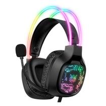 Headset Gamer Onikuma X-22, RGB, Driver 50mm, USB e P3, Preto - X22