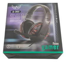 Headset Gamer Over-Ear com Som 3D Imersivo e Microfone de Alta Precisão