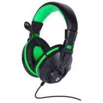 Headset Gamer P2/P3 Multi Plataforma Preto/Verde ELG