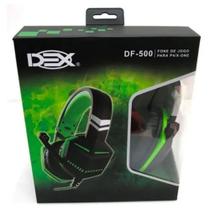 Headset gamer, p3, c/microfone - dex df-500