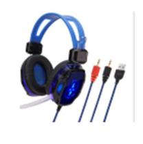 Headset Gamer Para Pc 2 Plug + Usb Sy833-2P