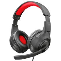 Headset Gamer para PS4 / PS5 com Microfone Dobrável Som Estéreo Trust GXT 307 Ravu Vermelho