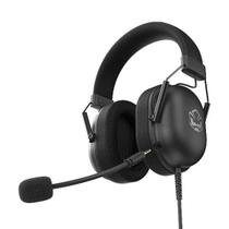 Headset Gamer Pcyes Kamar Black Vulcan, Usb, Driver 50Mm, Microfone Destacável - Hgkm50Bv