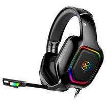 Headset Gamer Preto Kalkan Magni RGB 7.1 Surround Virtual USB