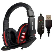 Headset Gamer Profissional Com Microfone Rgb Usb