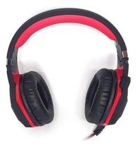 Headset Gamer Profissional Vermelho com Microfone para Jogos Online Headset Gamer Profissional Vermelho com Microfone para Jogos Online