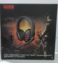 Headset gamer ps4/ps3/xbox360/ps3/pc/mac