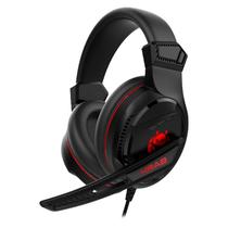 Headset Gamer Quanta Krab Spider KBGH10 / 40MM - Preto e Vermelho