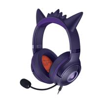 Headset Gamer Razer Kraken Gengar Edição Limitada, Chroma RGB, Surround 7.1, Drivers de 40mm - Pokemon