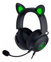 Headset Gamer Razer Kraken Kitty Edition V2 Pro Com Fio Headset Gamer Razer Kraken Kitty Edition V2 Pro Com Fio