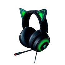 Headset Gamer Razer Kraken Kitty V2, Chroma RGB, 7.1, Driver 40mm, USB, Kitty Ears, Preto - RZ0404730100