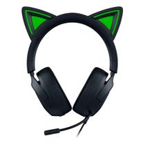Headset Gamer Razer Kraken Kitty V3 X, RGB Chroma, Iluminação nas Orelhas, USB, Preto - RZ04-05350200