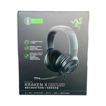 Headset Gamer Razer Kraken X Essential Com Som Surround 7.1 E Microfone Cardioide Flexível Drivers