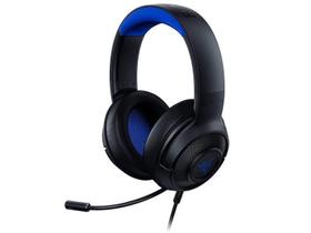 Headset Gamer Razer Kraken X, PS4/Xbox One/Switch/PC, Preto/Azul - RZ.AU.KR.07.RT