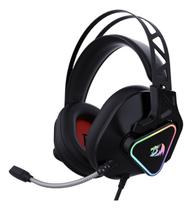 Headset Gamer Redragon Cadmus Rgb Usb 7.1 H370 Preto