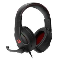 Headset Gamer Redragon Cronus RGB, Conexão P3 e USB, Drivers 40mm, Preto - H211-RGB