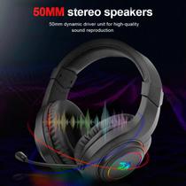 Headset Gamer Redragon H260-RGB Hylas / Drivers 50MM / P2 / USB / Adaptador 3.5MM - Preto Headset Gamer Redragon H260-RGB Hylas / Drivers 50MM / P2 / USB / Adaptador 3.5MM - Preto