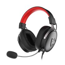 Headset Gamer Redragon H520 Icon 7.1 USB Preto/Vermelho Headset Gamer Redragon H520 Icon 7.1 USB Preto/Vermelho