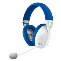 Headset Gamer Redragon H848 Ire Pro - Branco e Azul