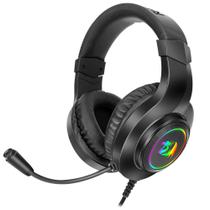 Headset Gamer Redragon Hylas H260RGB - Com Microfone - RGB - Preto Headset Gamer Redragon Hylas H260RGB - Com Microfone - RGB - Preto