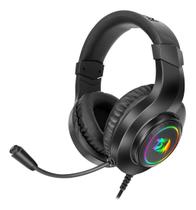 Headset Gamer Redragon Hylas H260RGB RGB Som Estéreo P2