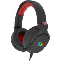 Headset Gamer Redragon Nireus Preto Rgb H399 USB