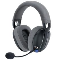 Headset Gamer Redragon Skuld Pro, USB, Drivers de 40mm, Led Azul, Preto, H878BG