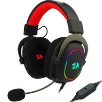 Headset Gamer Redragon Zeus X H510 Rgb Preto Cor Preto fone de ouvido Original profissional gameplay