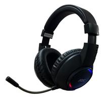 Headset Gamer RGB Gaming ACG2510 Headset USB com Microfone 50mm Fone Over Ear Preto para PC Streaming Reuniões e Aulas Online com Graves