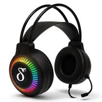 Headset Gamer RGB LED Colorido com Microfone Omnidirecional Ajustável Áudio Estéreo Alta Qualidade para PC Notebook Consoles Headset Gamer RGB LED Colorido com Microfone Omnidirecional Ajustável Áudio Estéreo Alta Qualidade para PC Notebook Consoles