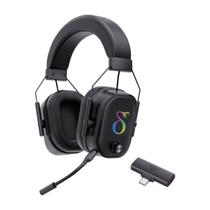 Headset Gamer RGB Wireless 25 Horas Delta FB505 500mah Preto Headset Gamer RGB Wireless 25 Horas Delta FB505 500mah Preto