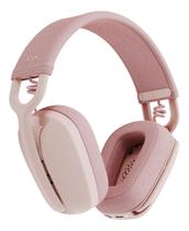 Headset Gamer Rosa Logitech Zone Vibe / Sem Fio 981-001223