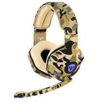 Headset Gamer Satellite AE-368 - com Fio - Driver 40MM - Camuflado