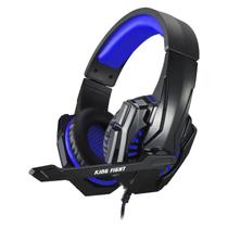 Headset Gamer Satellite AE-369B com Microfone - Preto / Azul