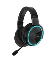 Headset Gamer Sem Fio IMS-890: Áudio Envolvente, Microfone com Cancelamento de Ruído e Iluminação LED RGB