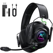 Headset Gamer Sem Fio Krysenix 2.4 GHz RGB com Microfone e Drivers de 50 mm Headset Gamer Sem Fio Krysenix 2.4 GHz RGB com Microfone e Drivers de 50 mm