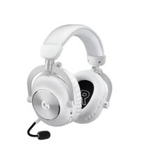 Headset Gamer Sem Fio Logitech G Pro X 2 Lightspeed, Driver 50mm, Bluetooth, USB e 3.5mm, para PC, Playstation e Switch, Branco - 981-001268