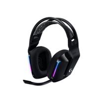 Headset Gamer sem Fio Logitech G733 7.1 Dolby Sorround G HUB Drivers Pro-G 40mm RGB Preto 981-000863