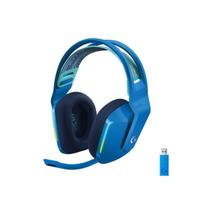 Headset Gamer Sem Fio Logitech G733 Azul Lightsync RGB