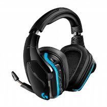 Headset Gamer Sem Fio Logitech G935 - Som Surround 7.1 - LED RGB Lightsync - Preto - 981-000742