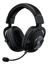 Headset Gamer Sem Fio Logitech Pro X - Preto (981-000906)