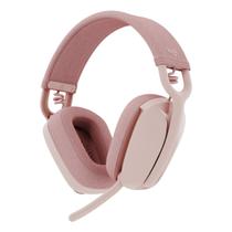 Headset Gamer sem Fio Logitech Vibe 100 - Drivers 40mm - Lightspeed e Bluetooth - Rosa - 981-001223 Headset Gamer sem Fio Logitech Vibe 100 - Drivers 40mm - Lightspeed e Bluetooth - Rosa - 981-001223