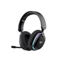 Headset Gamer Sem Fio Professional Fuxi-H7, RGB, Tri Mode, Bluetooth, Recarregável, USB-C, Preto - Fuxi-H7 Black Headset Gamer Sem Fio Professional Fuxi-H7, RGB, Tri Mode, Bluetooth, Recarregável, USB-C, Preto - Fuxi-H7 Black