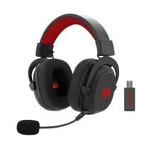 Headset Gamer Sem Fio Redragon Zeus Pro, 7.1, Driver 53mm, Bluetooth, Preto - H510-PRO Headset Gamer Sem Fio Redragon Zeus Pro, 7.1, Driver 53mm, Bluetooth, Preto - H510-PRO