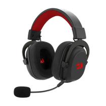 Headset Gamer Sem Fio Redragon Zeus Pro - 7.1 - Drivers 53mm - Bluetooth ou 2.4GHz - H510-PRO Headset Gamer Sem Fio Redragon Zeus Pro - 7.1 - Drivers 53mm - Bluetooth ou 2.4GHz - H510-PRO