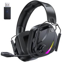 Headset Gamer Sem Fio Vakedy com Drivers de 50 mm e Cancelamento de Ruído Headset Gamer Sem Fio Vakedy com Drivers de 50 mm e Cancelamento de Ruído