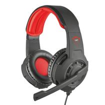 Headset Gamer Trust GXT 310 Radius Preto e Vermelho