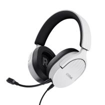 Headset Gamer Trust GXT 489P FAYZO, Com Fio, Microfone, ABS, material sintético, Branco